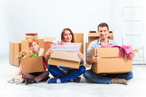 Packing and fragile item handling for a Shadwell move