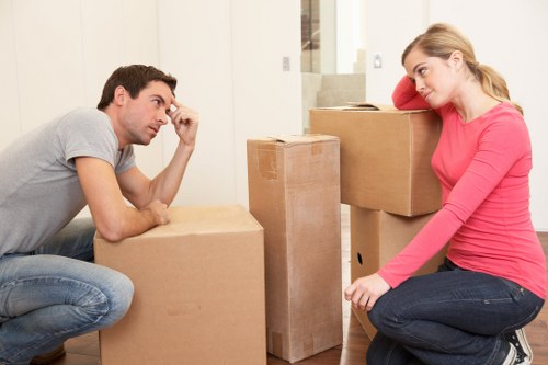 Commercial removal support for an office move in Shadwell