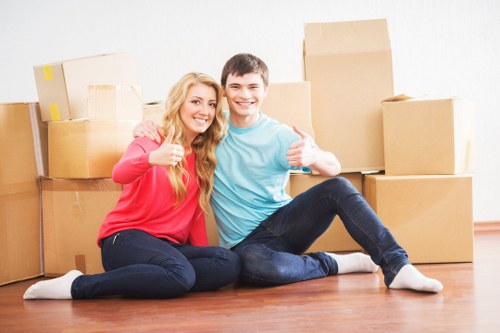 Local van transport for flats and businesses in Shadwell
