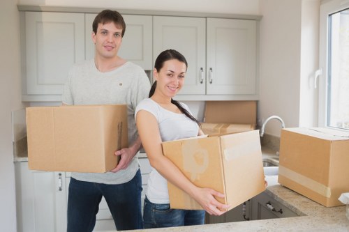 Booking and service information for a man with van company